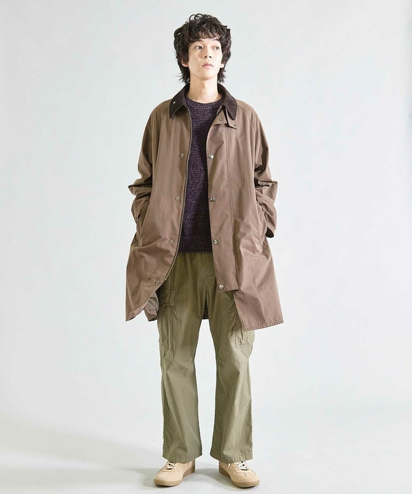 2WAY ピーチスキンステンカラーコート｜メンズファッション通販 MEN'S