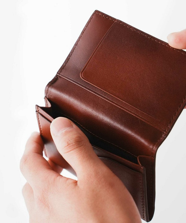 SEEKER / シーカー】アンティークレザーマネークリップ｜メンズ