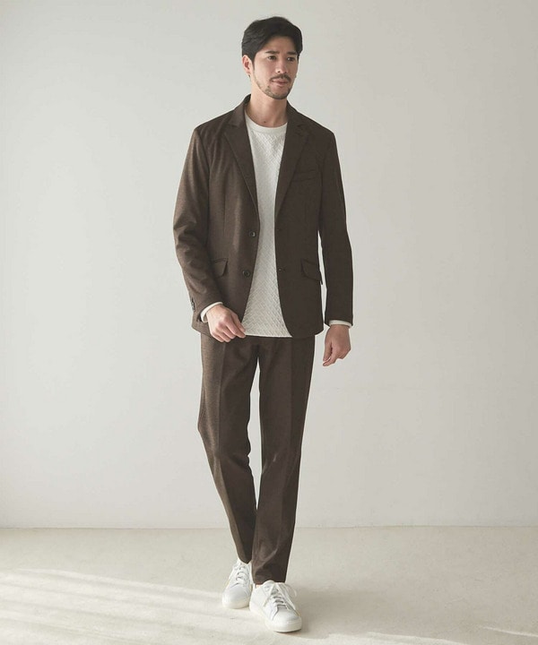 セットアップ着用可】 トップカルゼジャージースラックス｜メンズ