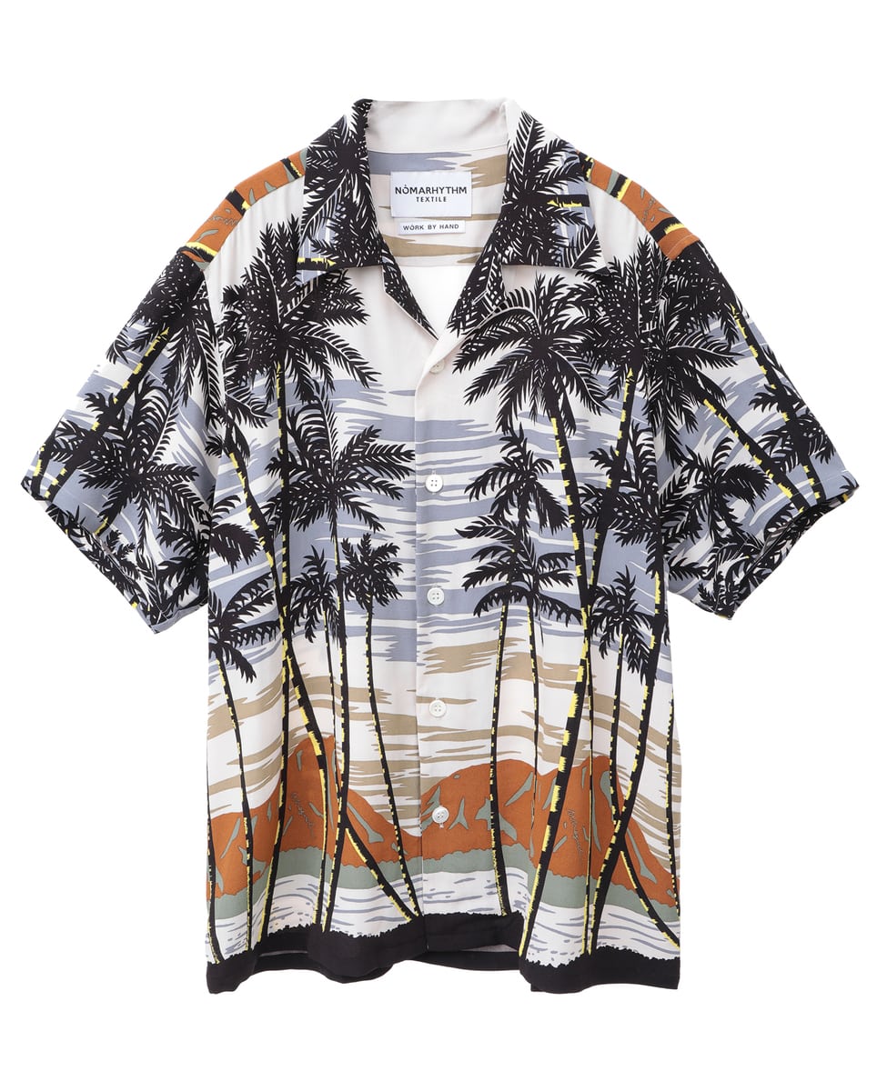 NOMARHYTHM TEXTILE/ノーマリズム テキスタイル】Palm Tree Summer