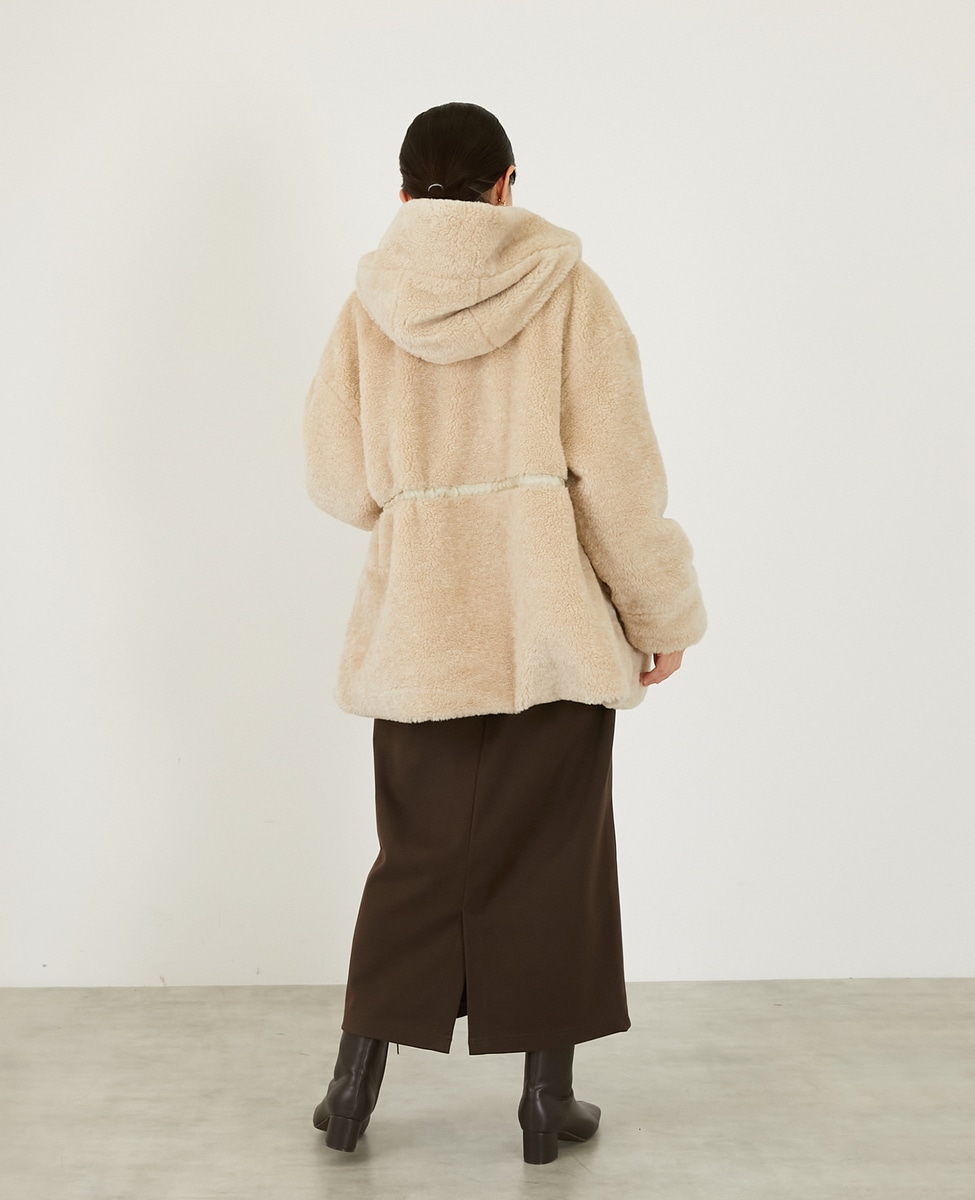 ボアドロストモッズコート】｜MELROSE CLAIRE（メルローズクレール