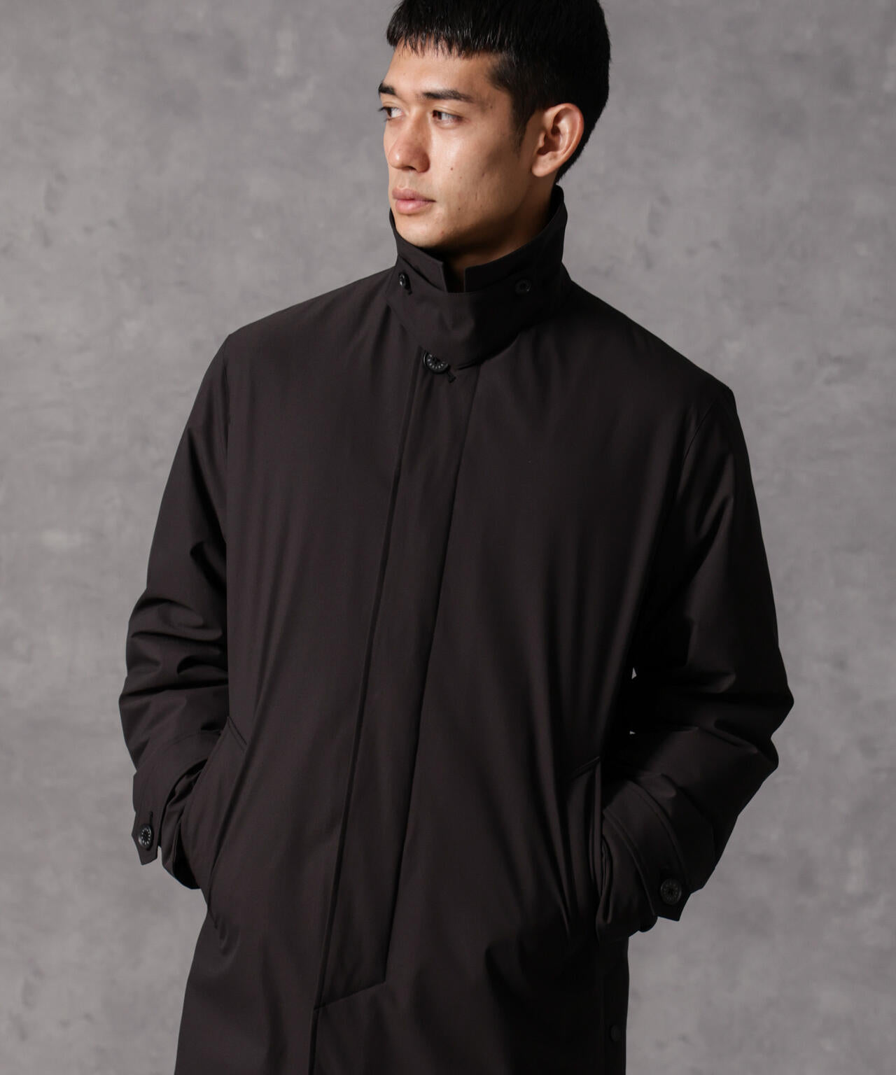 西川ダウン(R)」ステンカラー ダウン