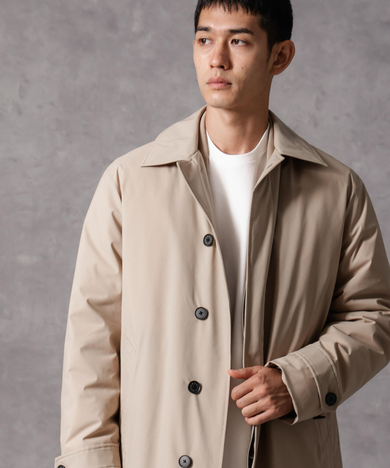 西川ダウン(R)」ステンカラー ダウン