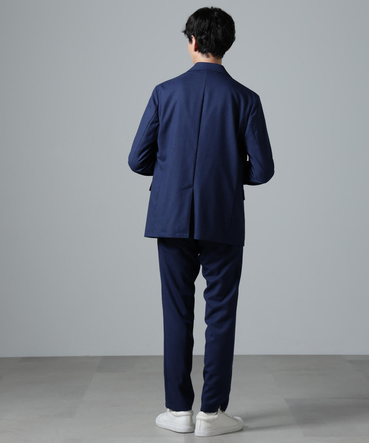 N TROUSERS PREMIUM ｣ RENU(R) ウール混 洗える サキソニー パンツ