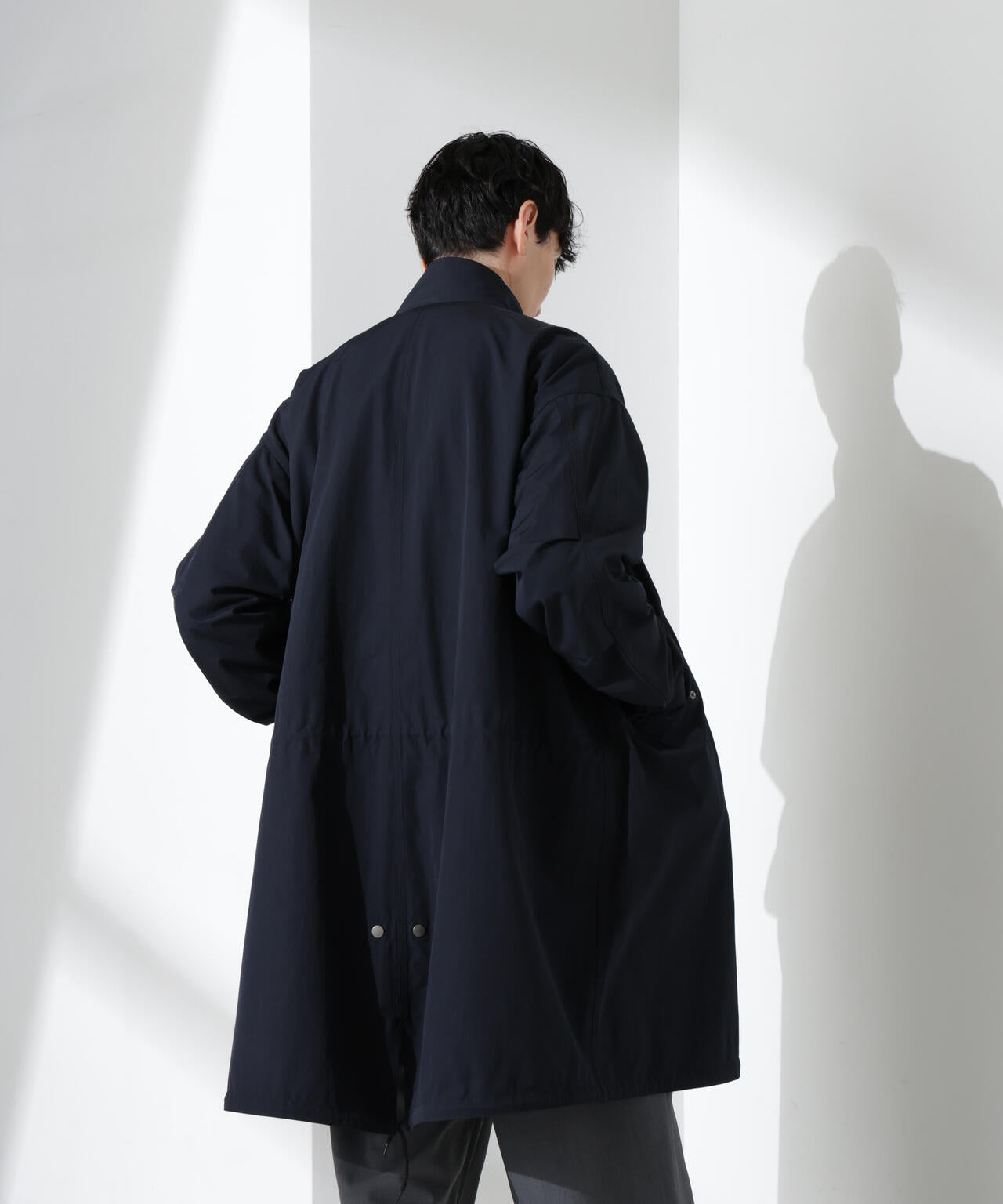 ウェザー クロス フィッシュ テール コート