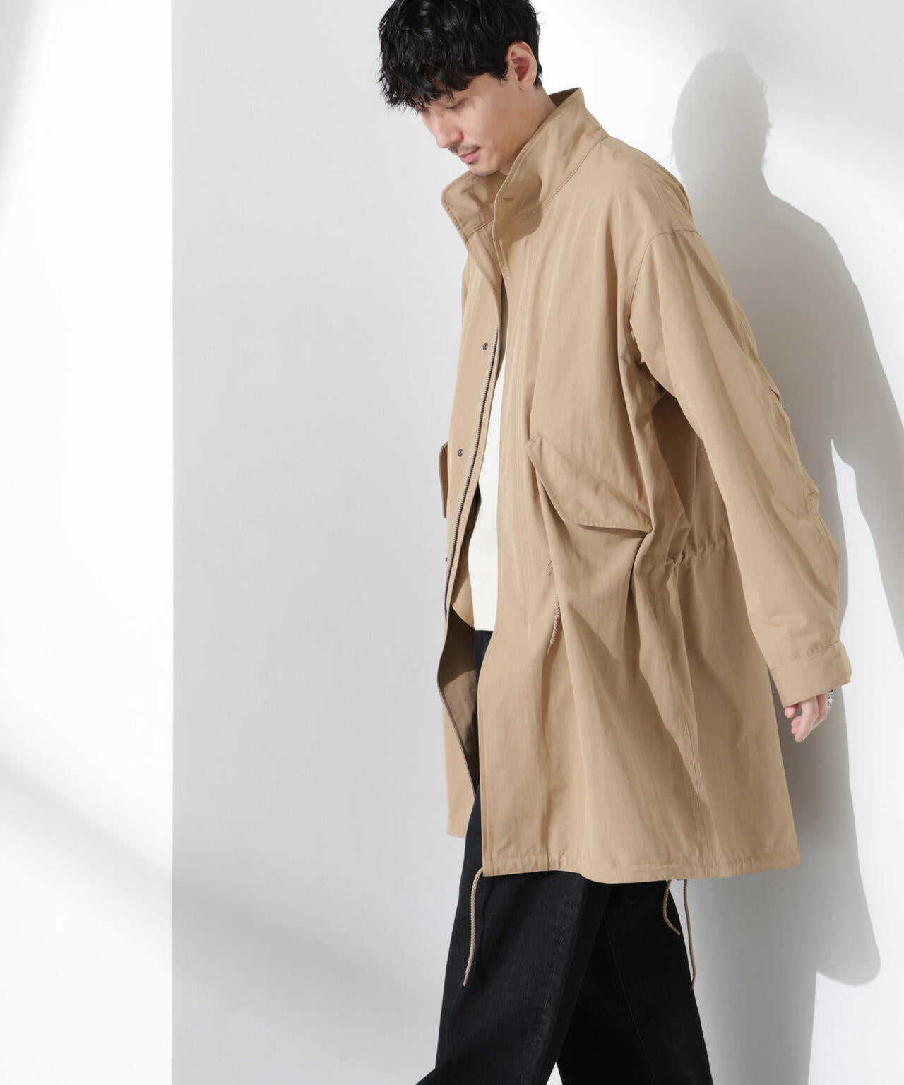 ウェザー クロス フィッシュ テール コート