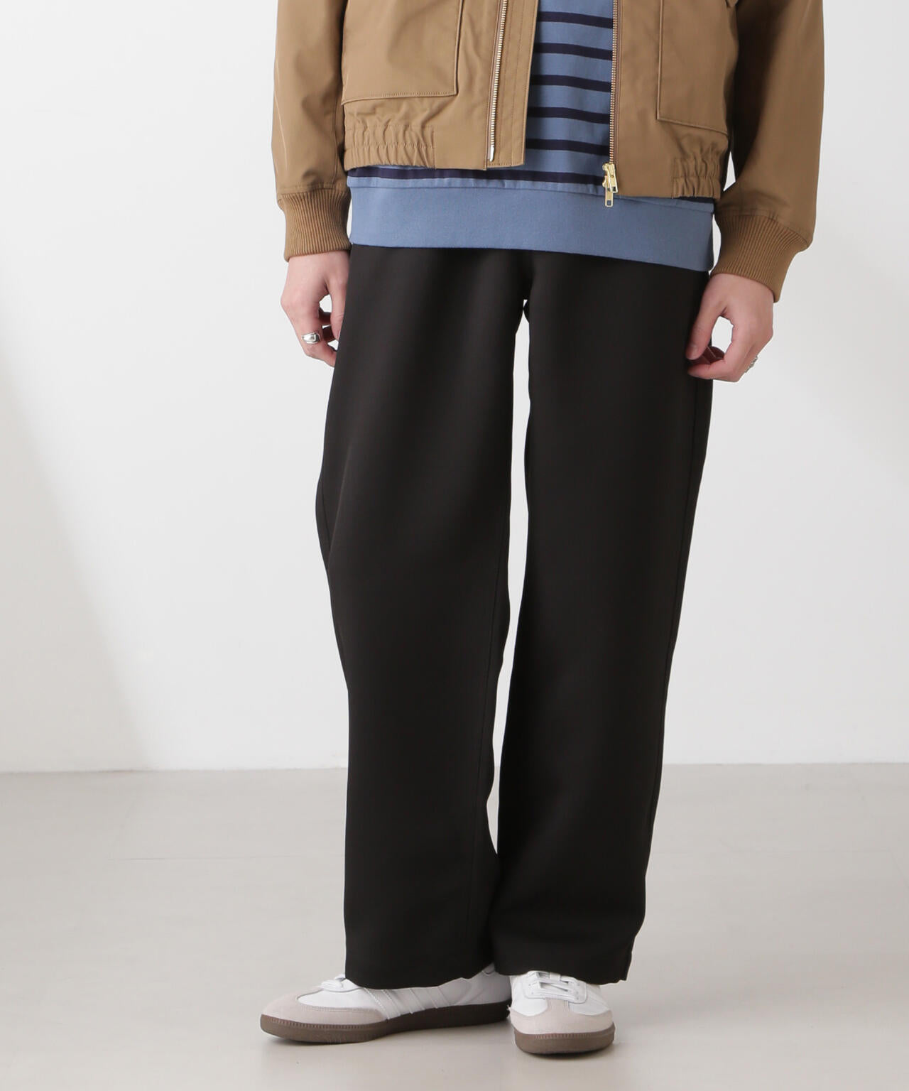 トリプルクロス バレルレッグ パンツ (セットアップ可)