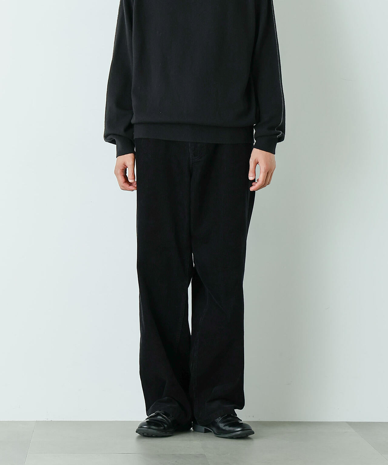 HOTEL PALACE｣ ワイドストレートコーデュロイパンツ