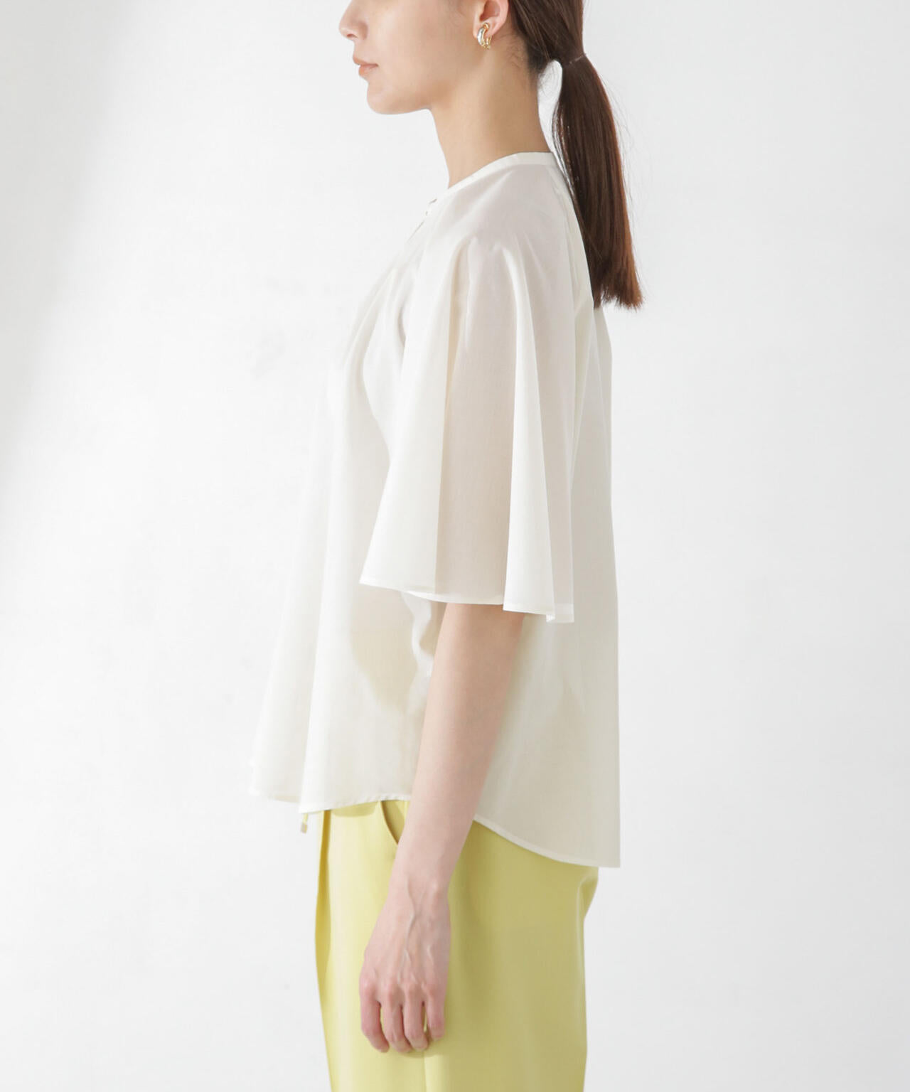 レオ ファイン フレア スリーブ ブラウス ( セットアップ 可 )