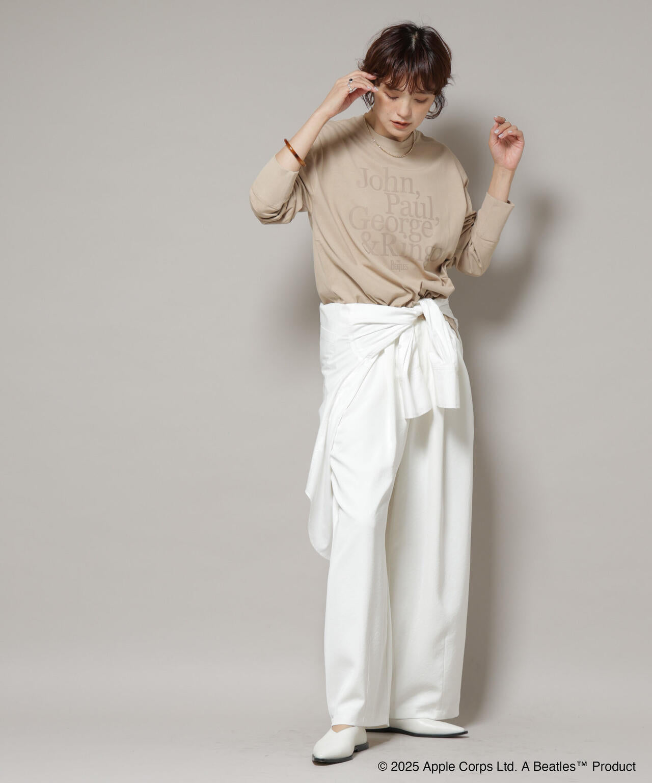 GOOD ROCK SPEED × Anti Soaked(R) 汗染み防止 BEATLES ロンT