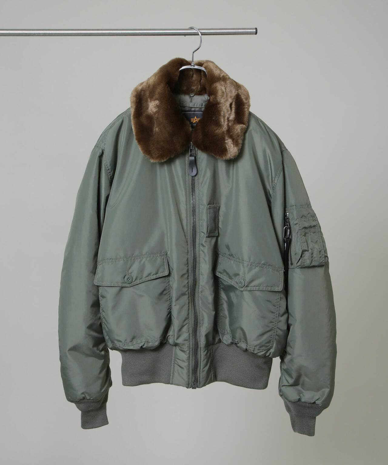 ALPHA INDUSTRIES/別注 ALPHA FLIGHT JACKET