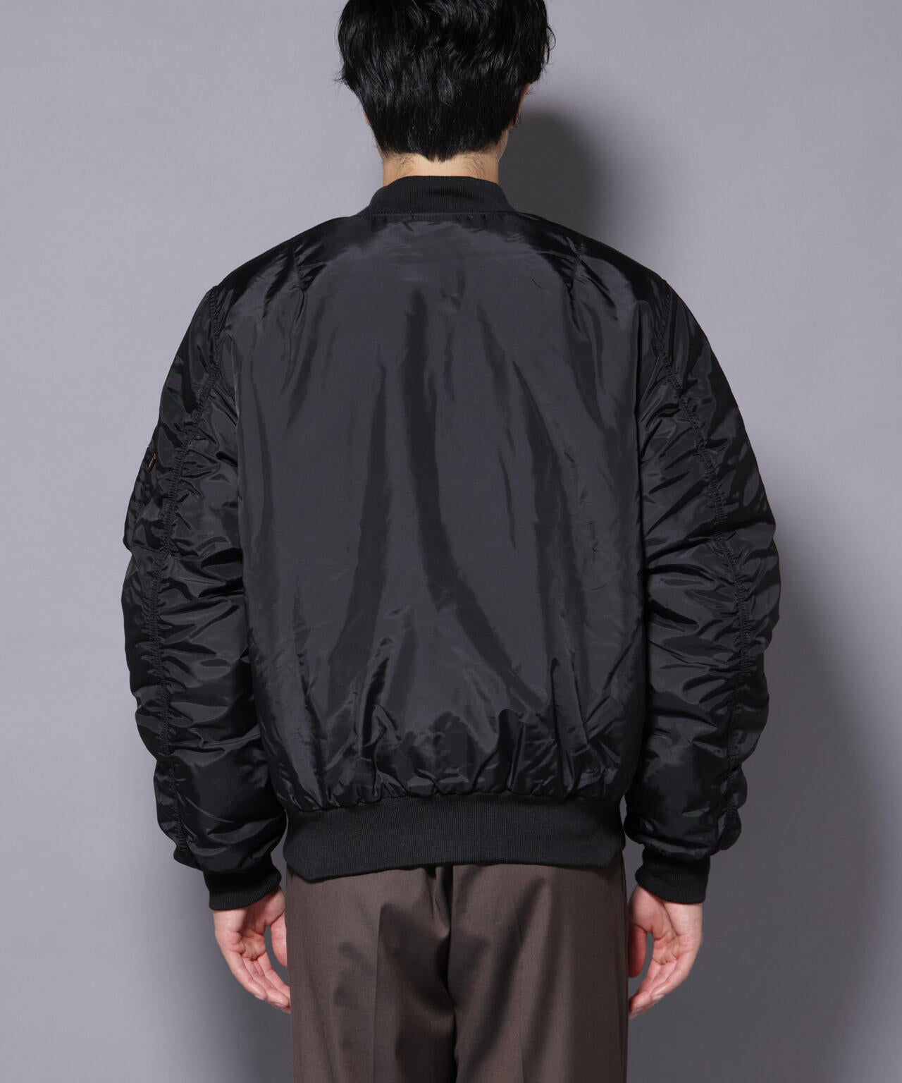 ALPHA INDUSTRIES / MA-1 OXFORD FLIGHT JACKET
