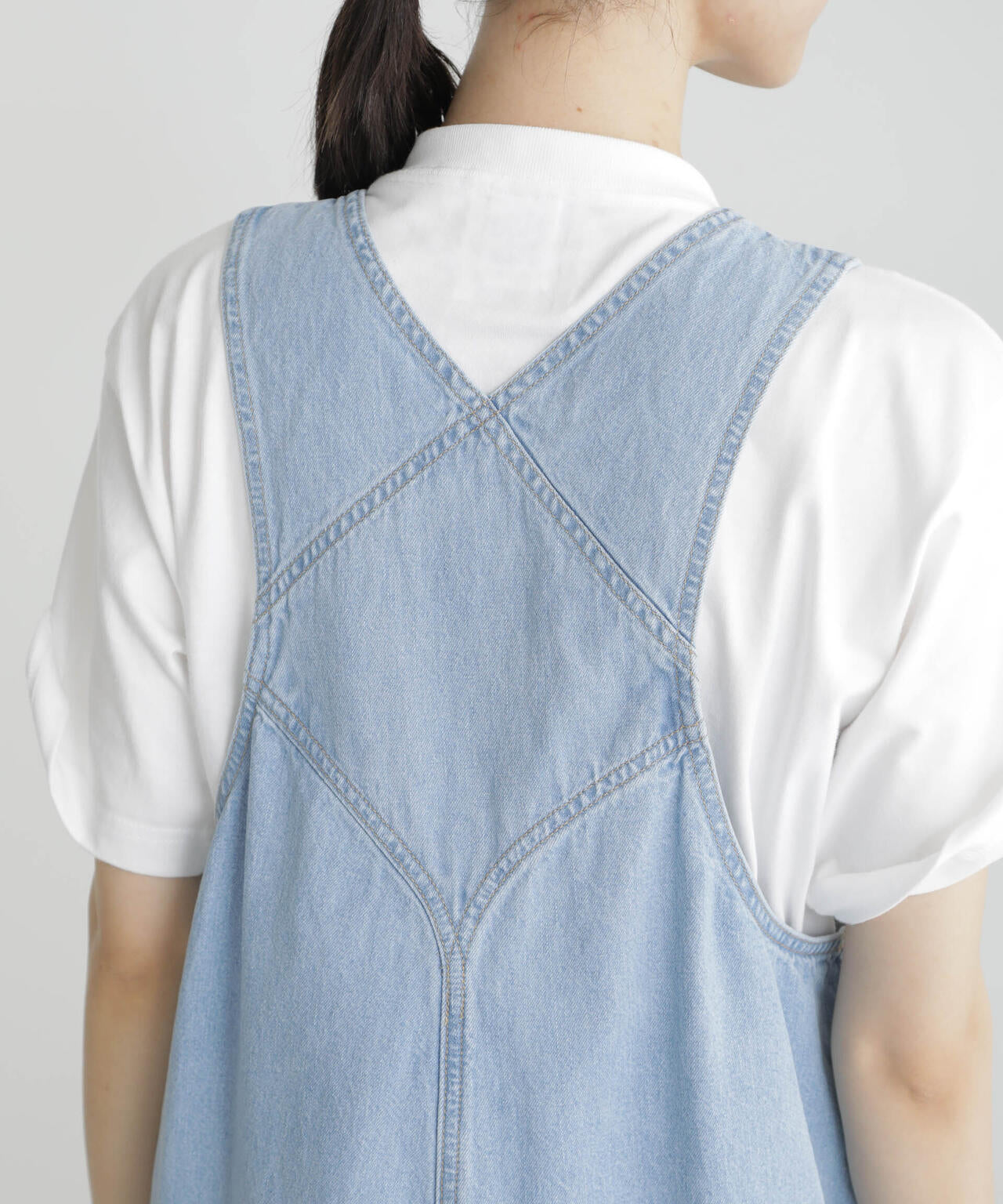 CURRENTAGE / DENIM サロペット