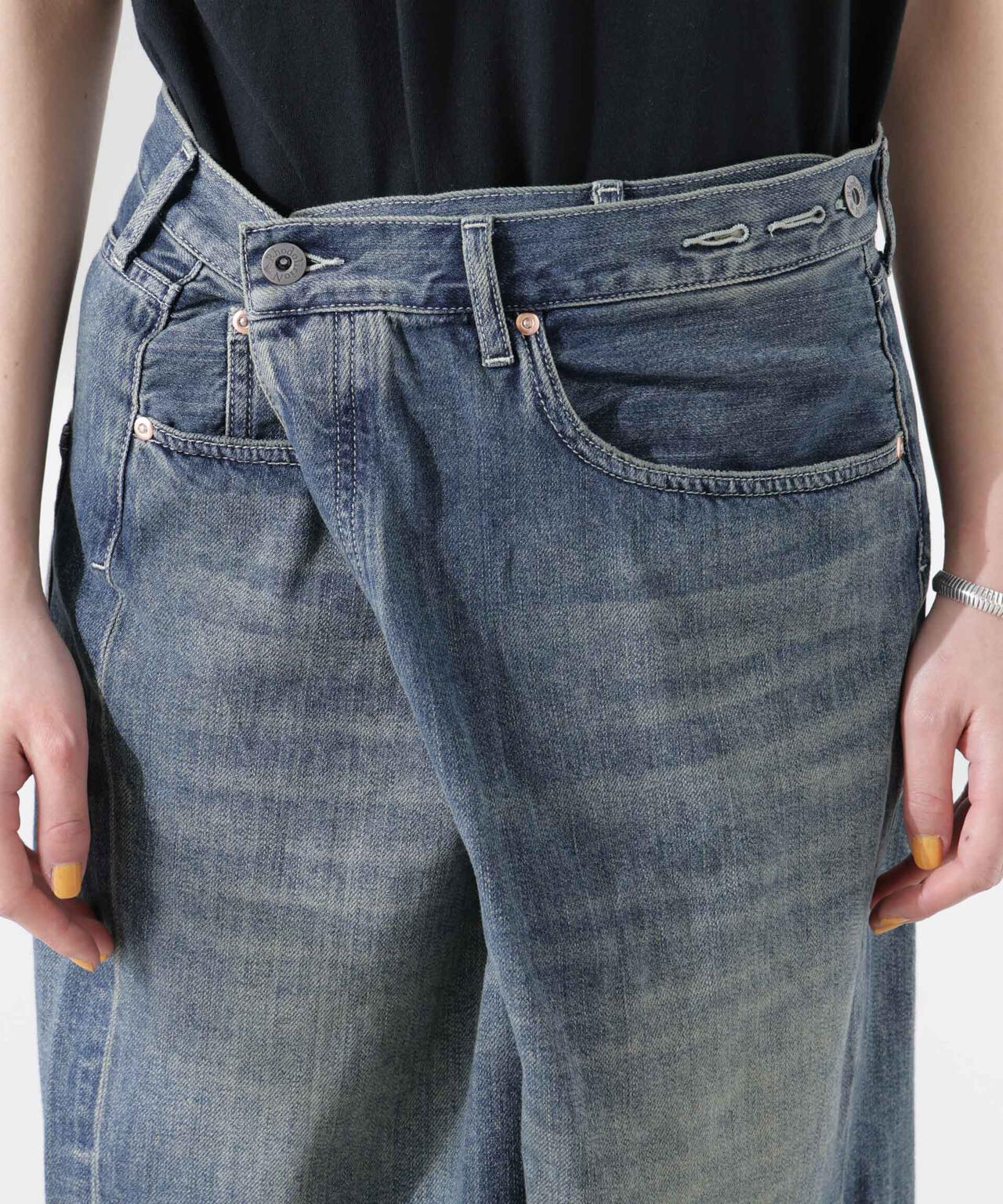 RhodolirioN / 5Pockets Huge Shorts - Denim