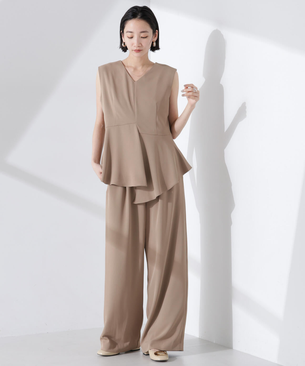 troisieme chaco / ダブルクロス 2WAYセットアップパンツ