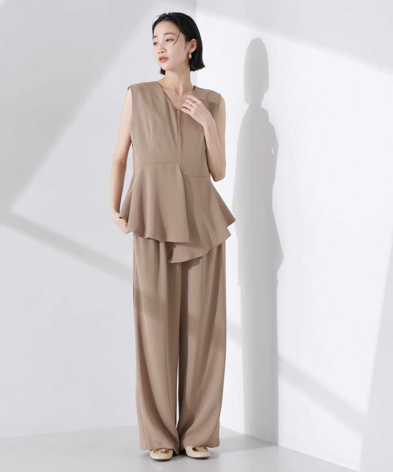 troisieme chaco / ダブルクロス 2WAYセットアップパンツ