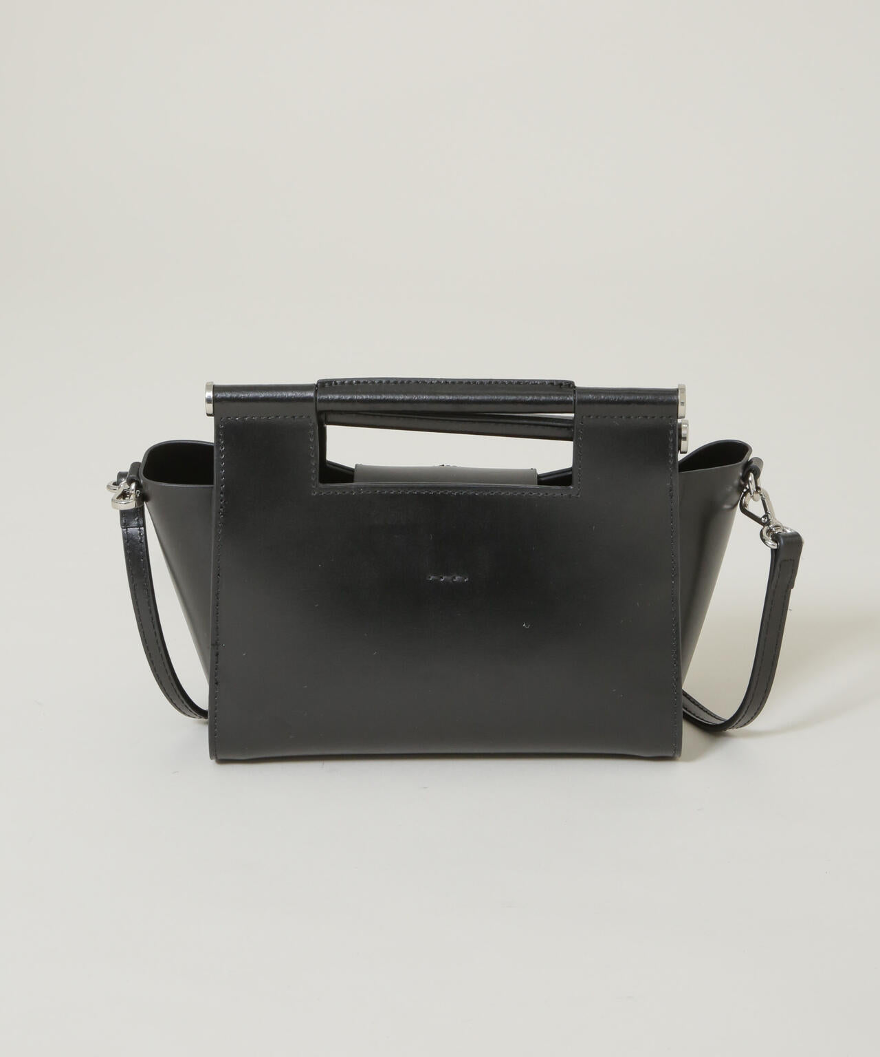 YAHKI / W FACE バーハンドル ショルダーバッグ