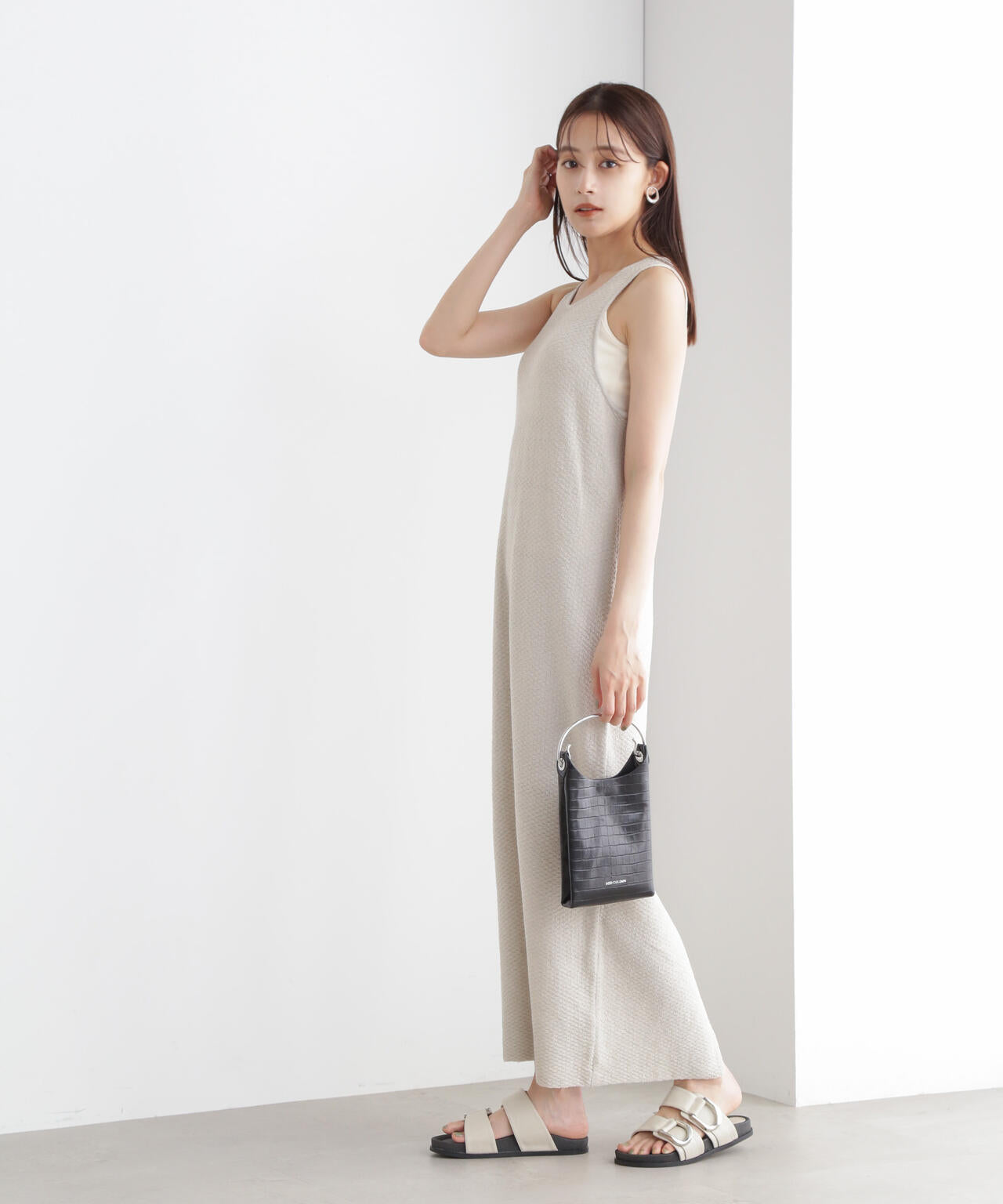 アメスリ ニット ワンピース