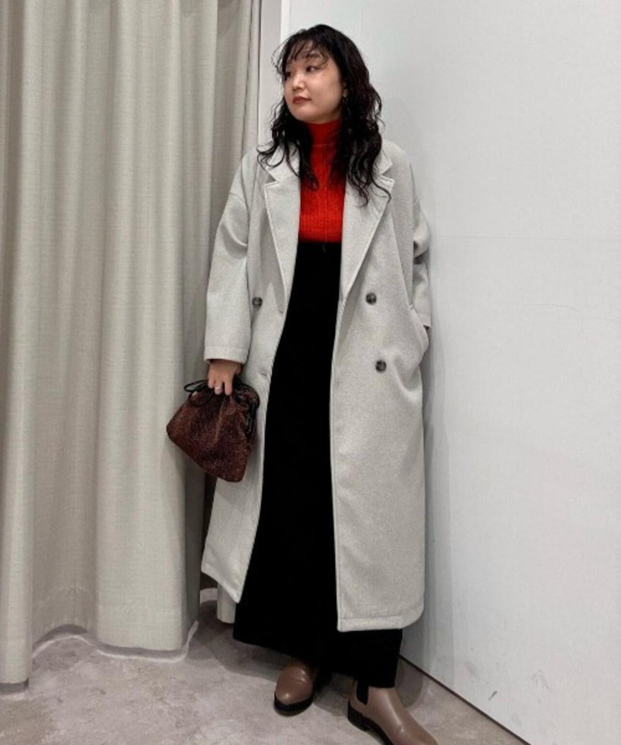 メルトン ジャージー チェスター ロングコート