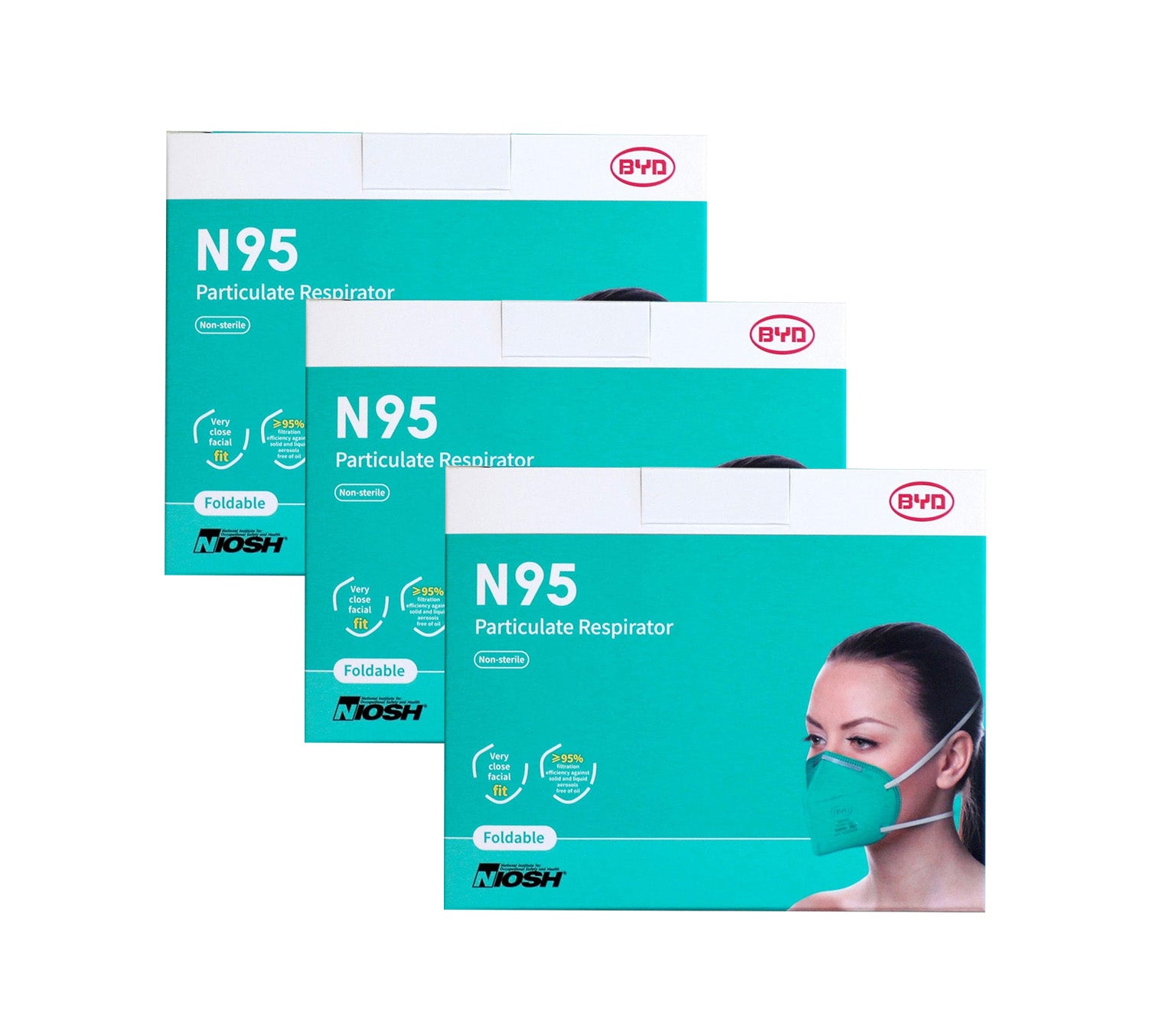 Buy Online BYD N95 Particulate Respirator - Pharmalynk