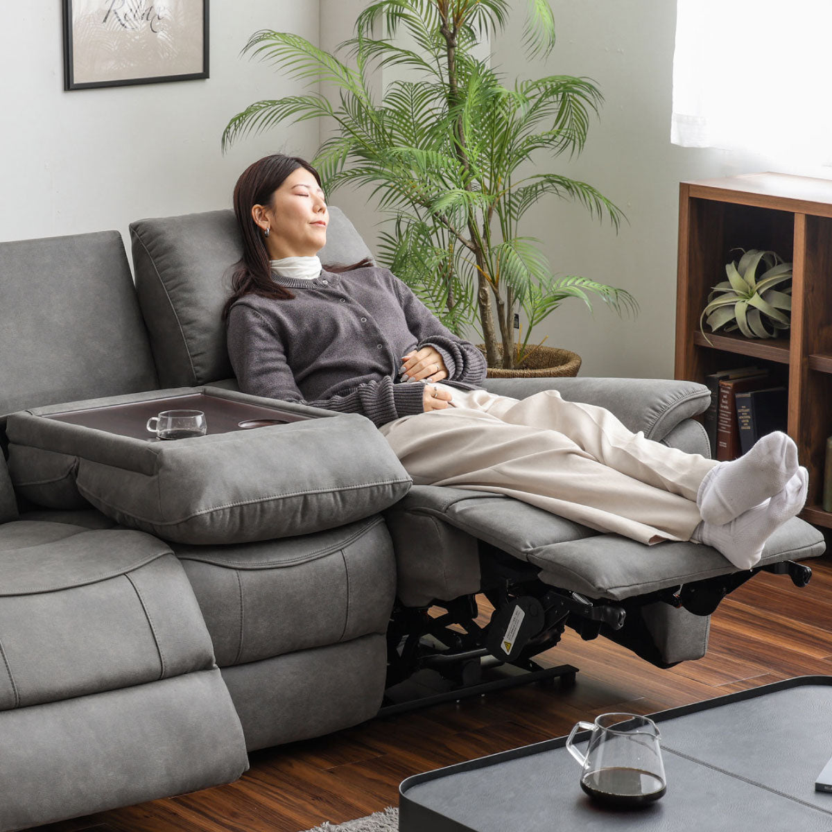 ジャグ 3人掛け電動ソファ 幅183cm ｜ RELAX FORM®/リラックスフォーム