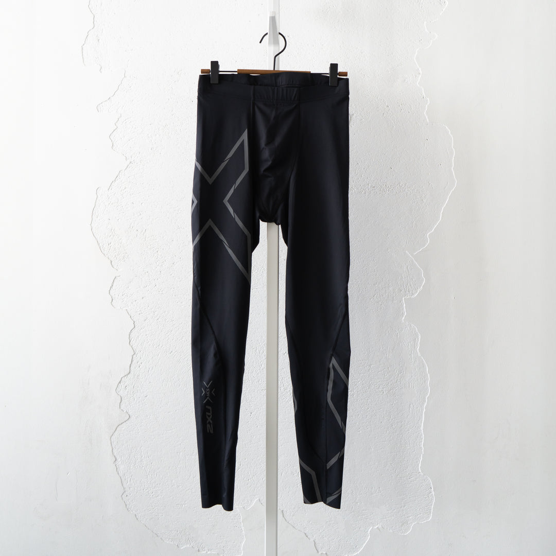 2XU | MCS メンズ ランコンプレッション ロングタイツ（ツータイムズ