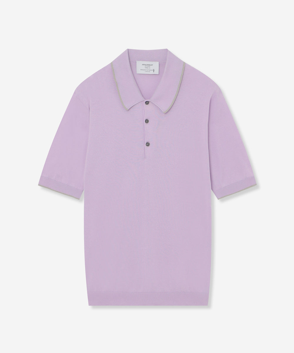 JOHN SMEDLEY】シーアイランドコットンファインゲージニットポロ