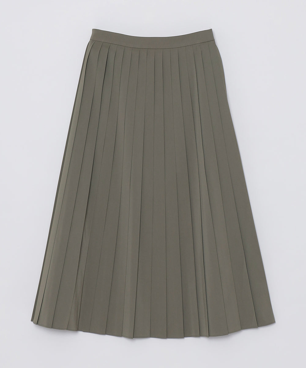 グロッシーツイルタックプリーツスカート(スカート)｜MACKINTOSH