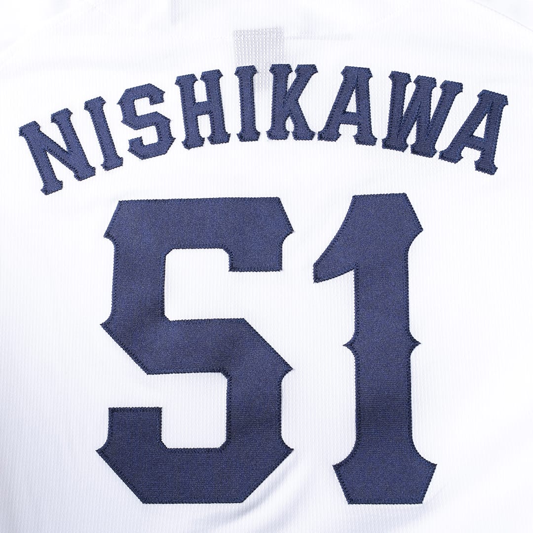 受注生産】レプリカユニフォーム(ホーム) 背番号あり(支配下選手+監督