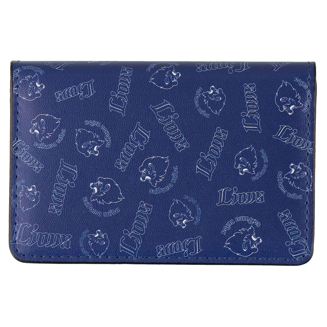 大峽製鞄 90周年記念 名刺入れ(扇襠)カードケース(インクロイヤル