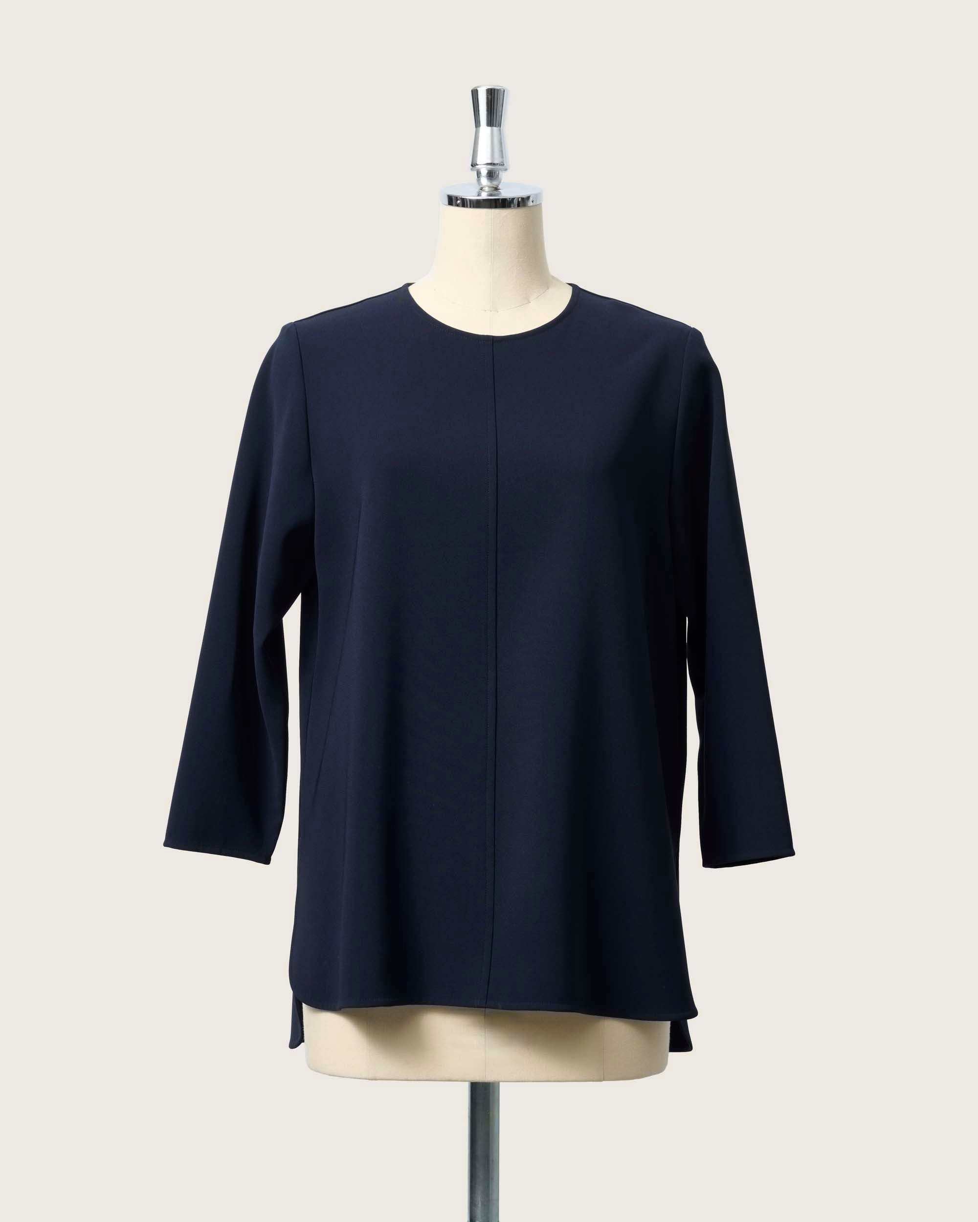 Aラインチュニックブラウス - SOÉJU online store｜上質な大人の女性の