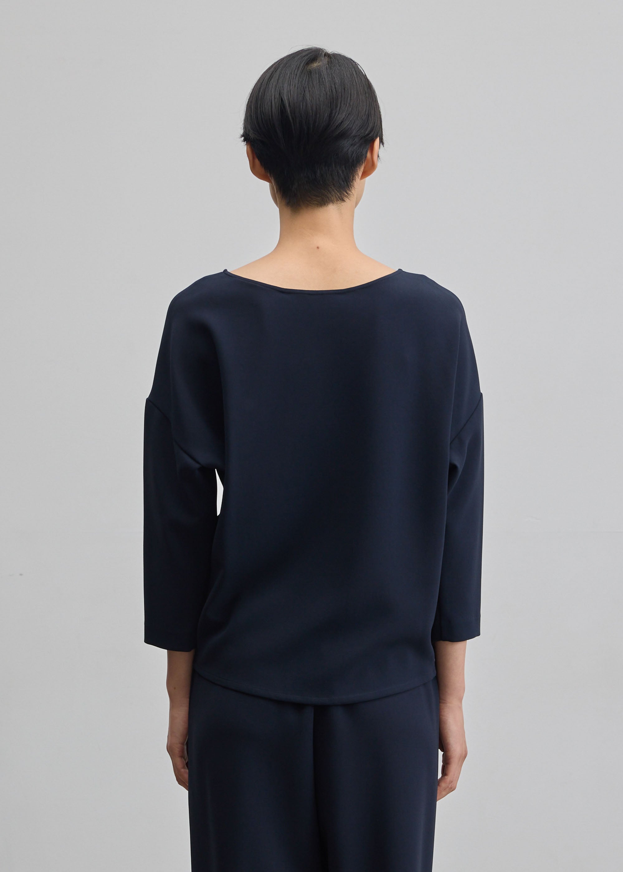 コクーンブラウス8分袖 - SOÉJU online store｜上質な大人の女性のため