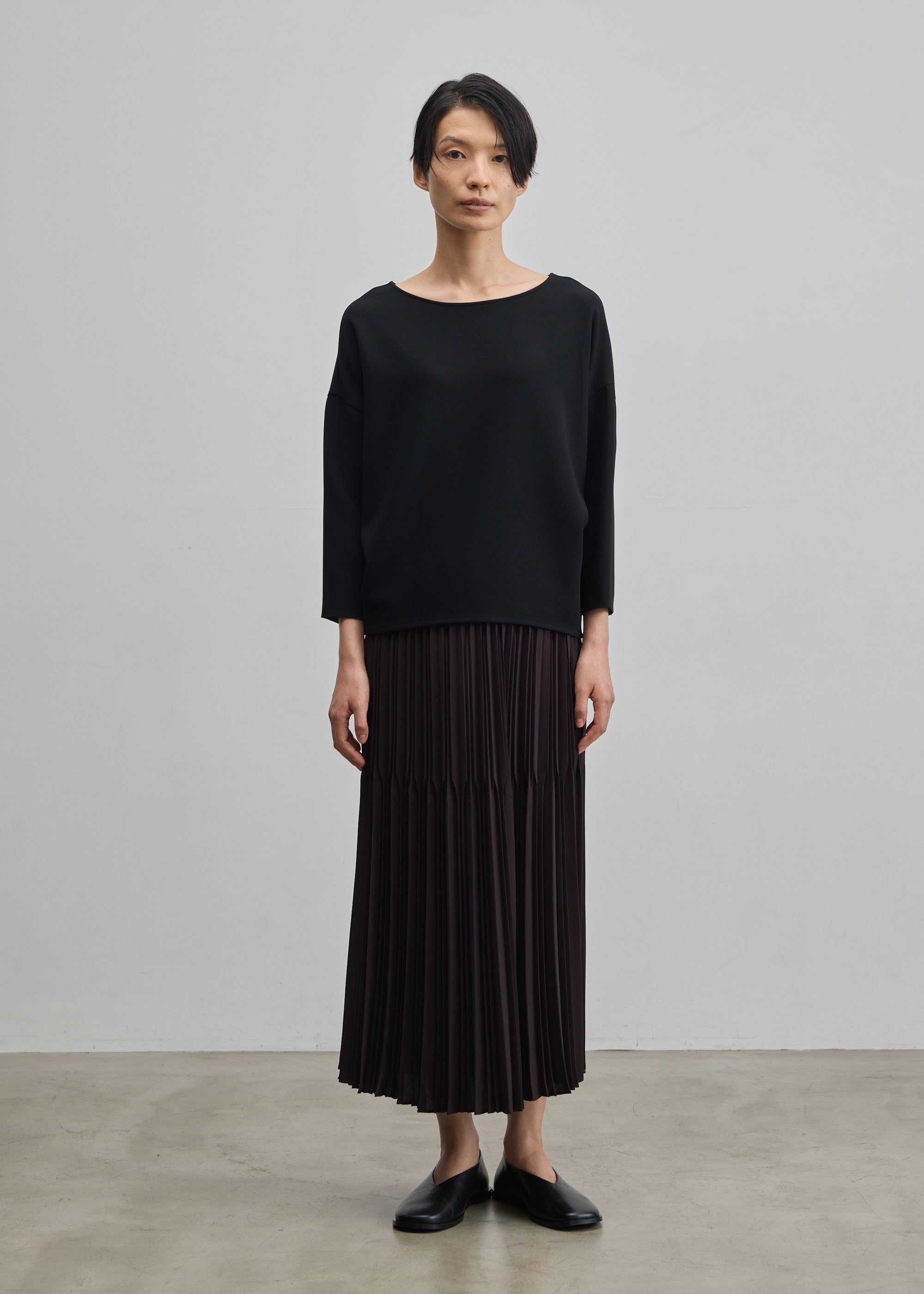 コクーンブラウス8分袖 - SOÉJU online store｜上質な大人の女性のため