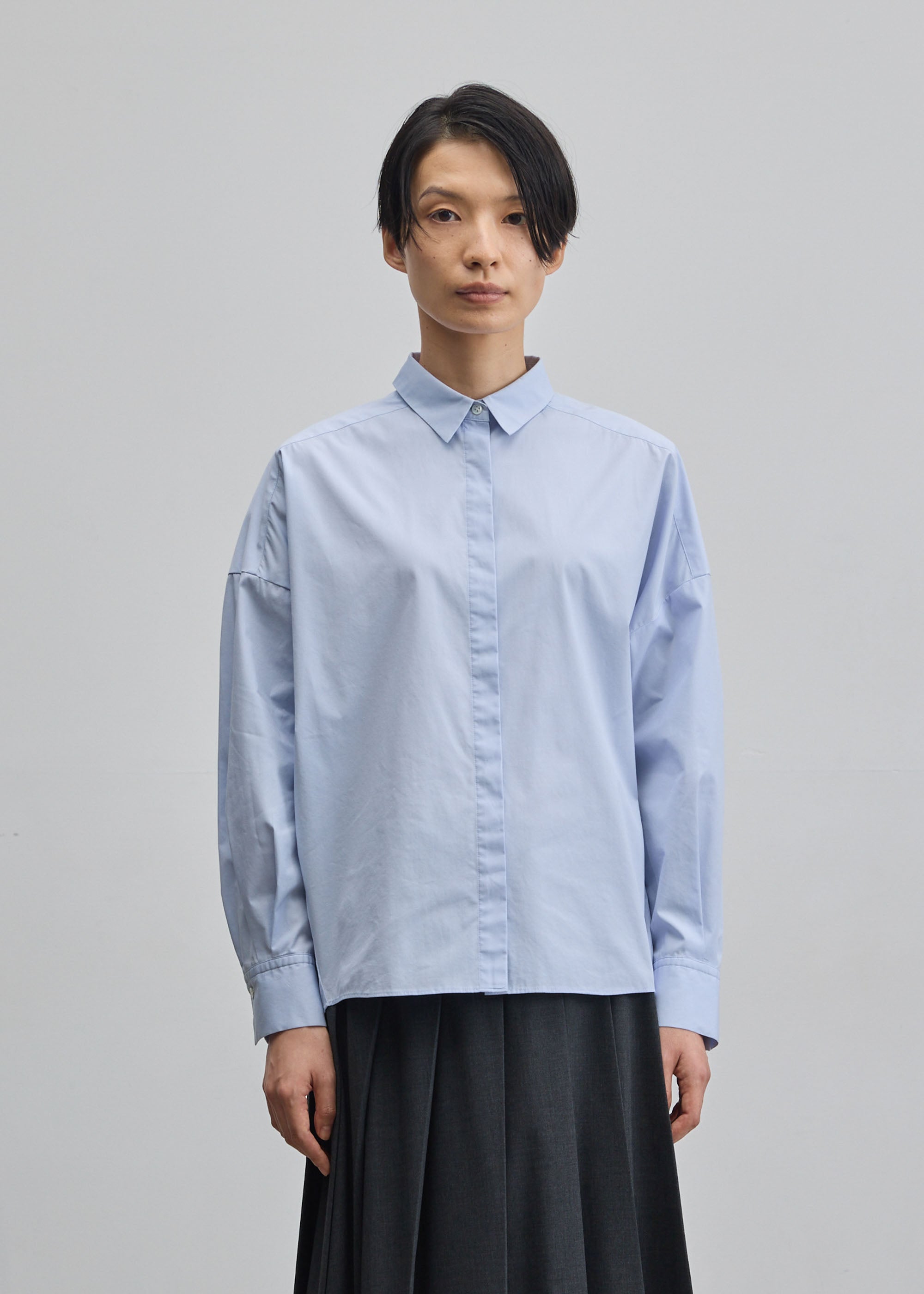 コクーンシャツ - SOÉJU online store｜上質な大人の女性のためのトップス