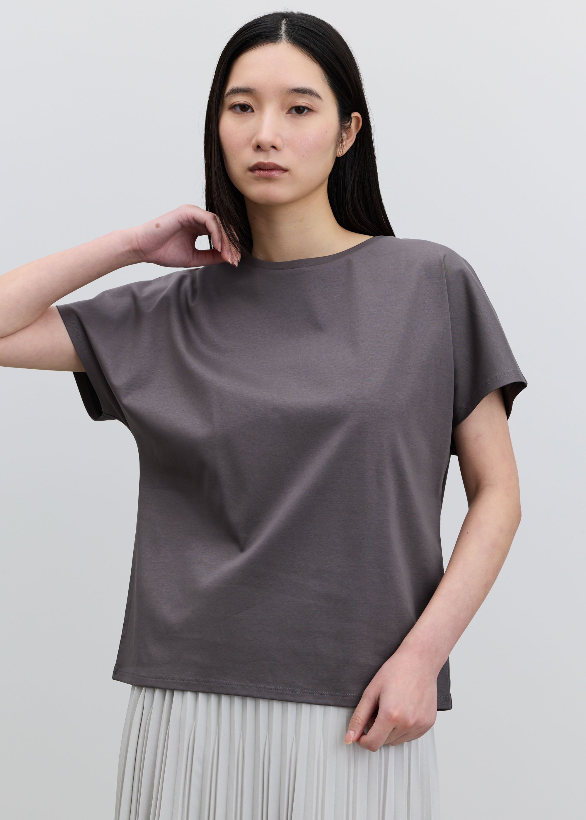 COOL SMOOTH ドルマンスリーブカットソー - SOÉJU online store｜上質