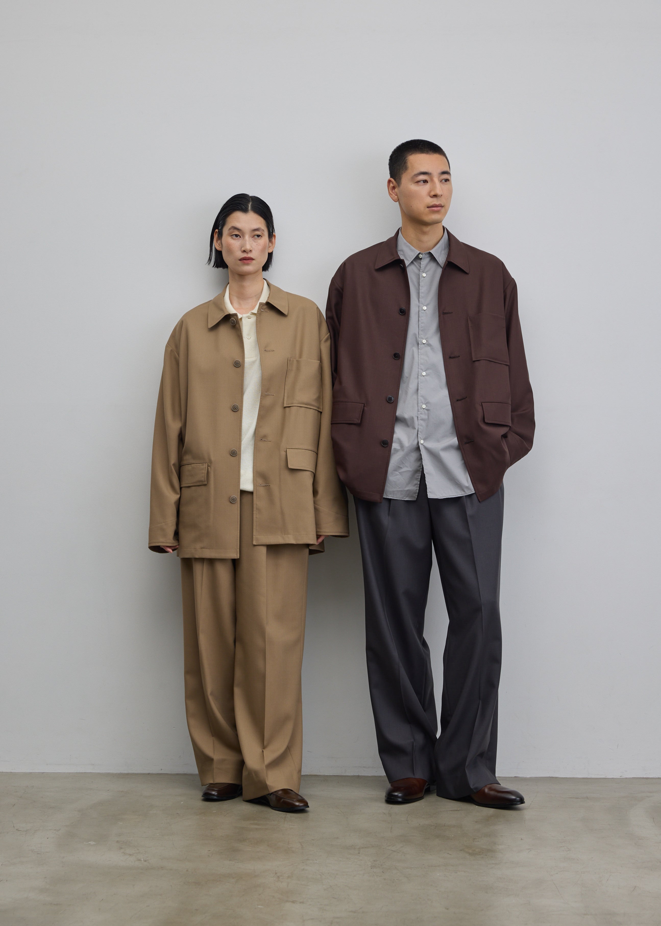 ウールツイルカバーオール｜SOÉJU k - SOÉJU online store