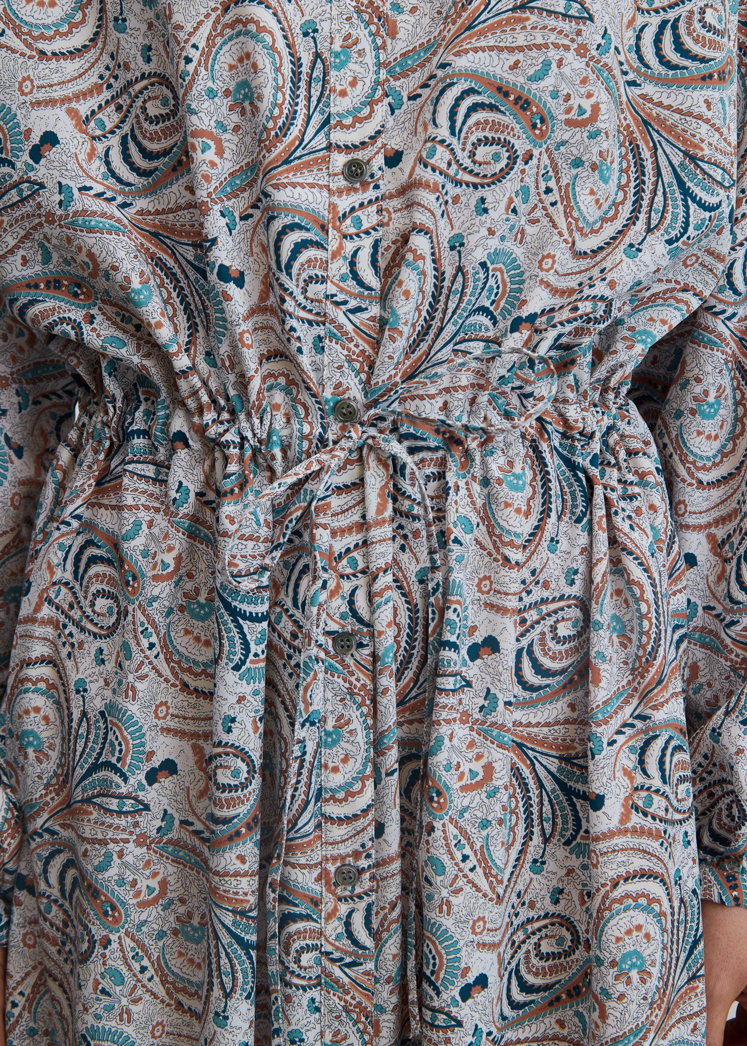 ペイズリー柄ワンピース - SOÉJU online store｜上質な大人の女性の