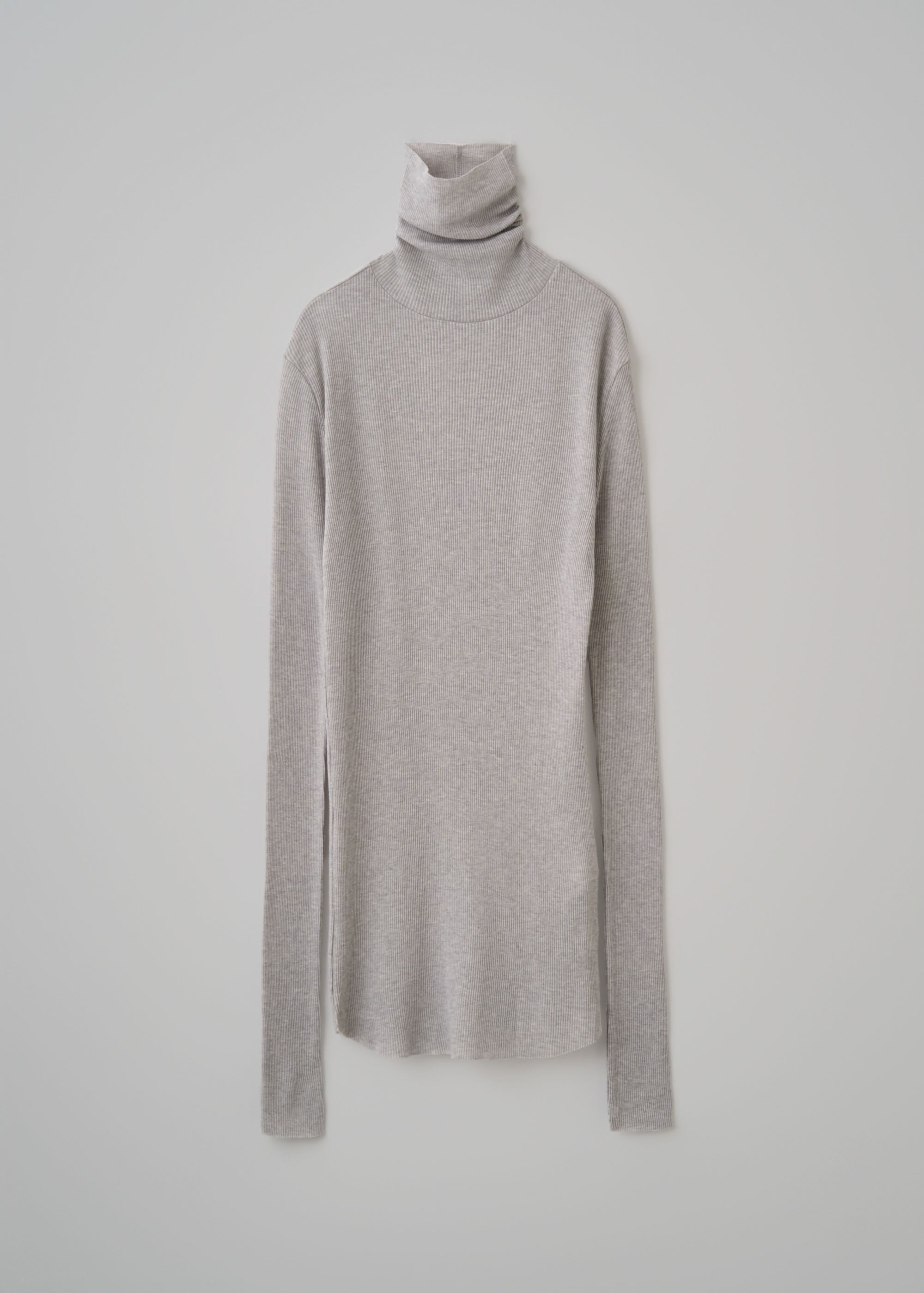 カシミヤ混タートルネックカットソー - SOÉJU online store｜上質な