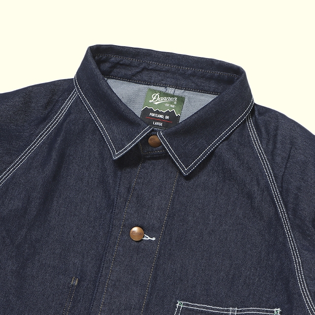 Danner】PEARL D COVERALL JACKET(S DK DENIM): Danner APPARELWHITE&