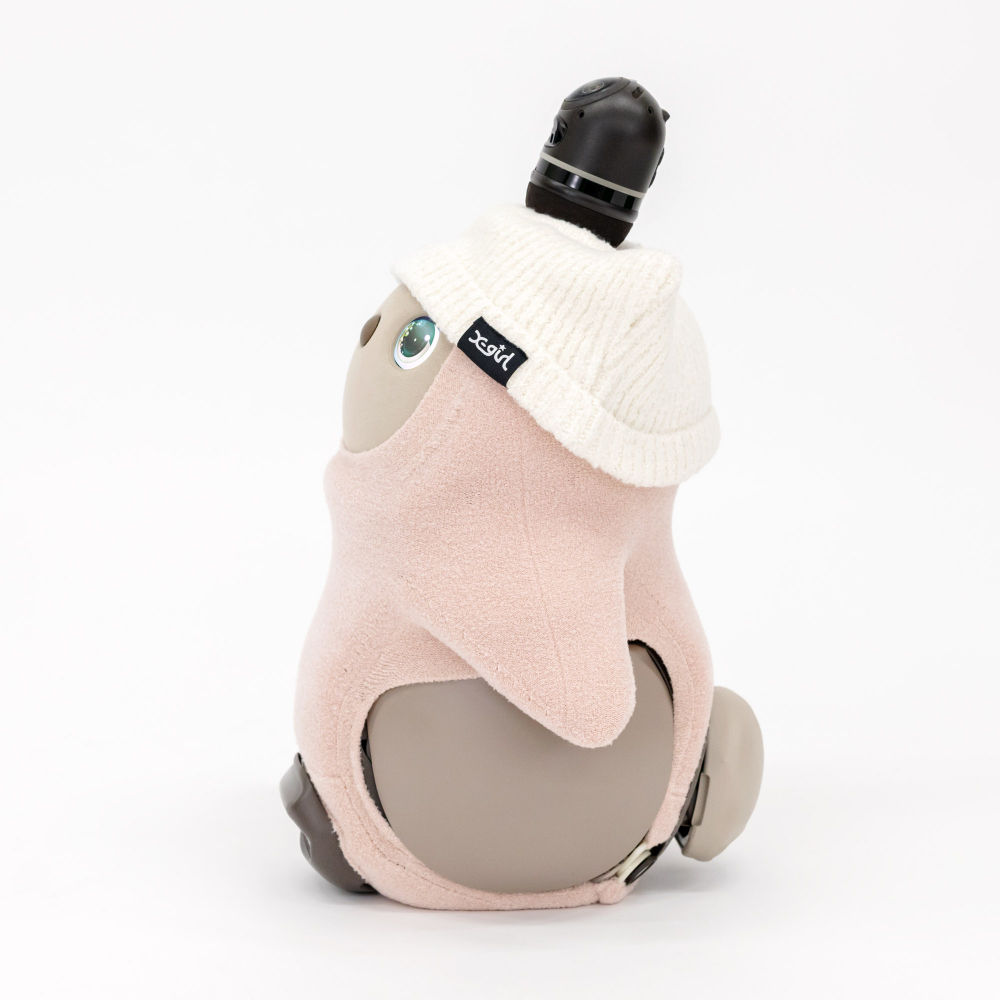 X-girl Stages×LOVOT ねこみみニットキャップ(アイボリー) | LOVOT