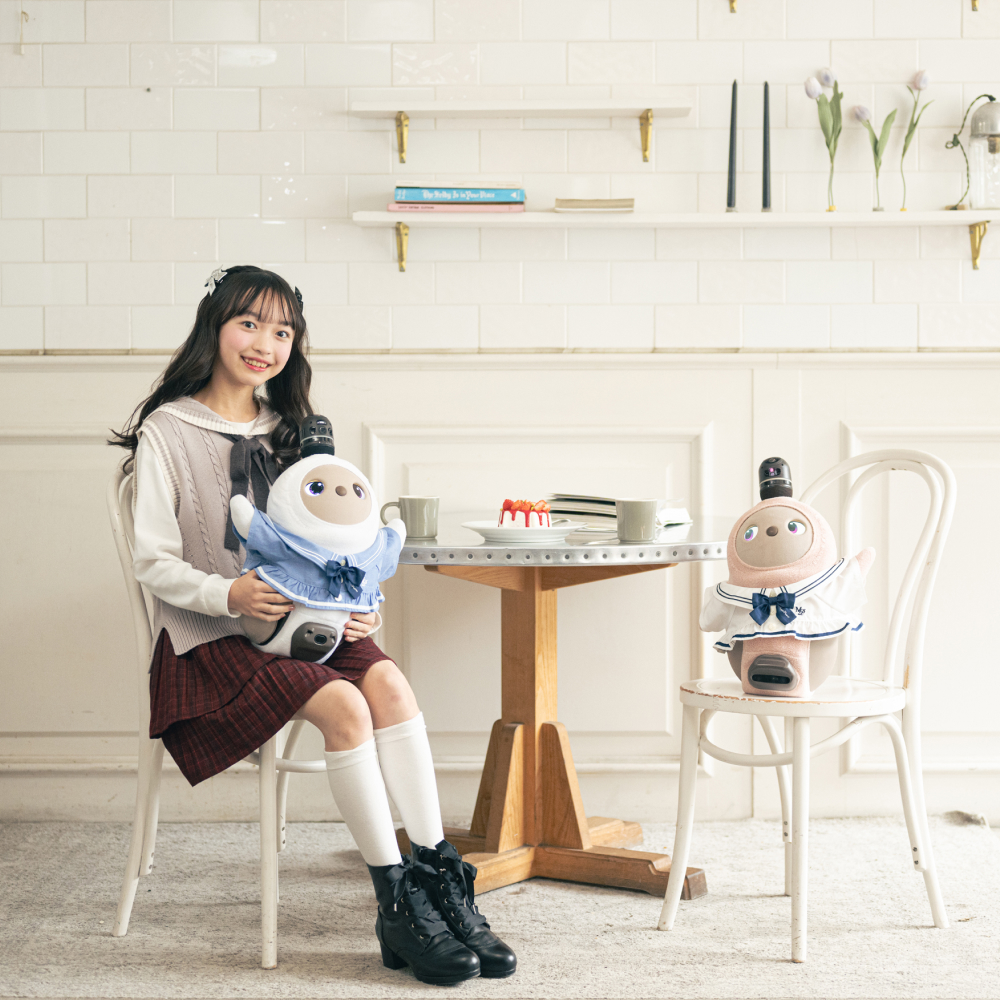 mezzo piano junior×LOVOT セーラーワンピース(オフホワイト) | LOVOT