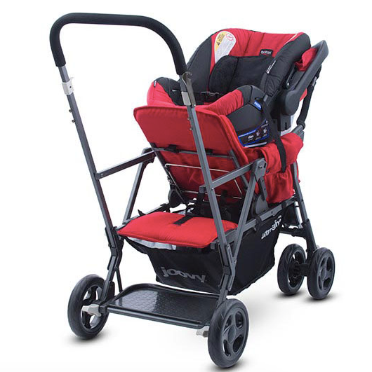 Joovyの二人乗りベビーカー、Caboose Ultralight Stroller | みらい