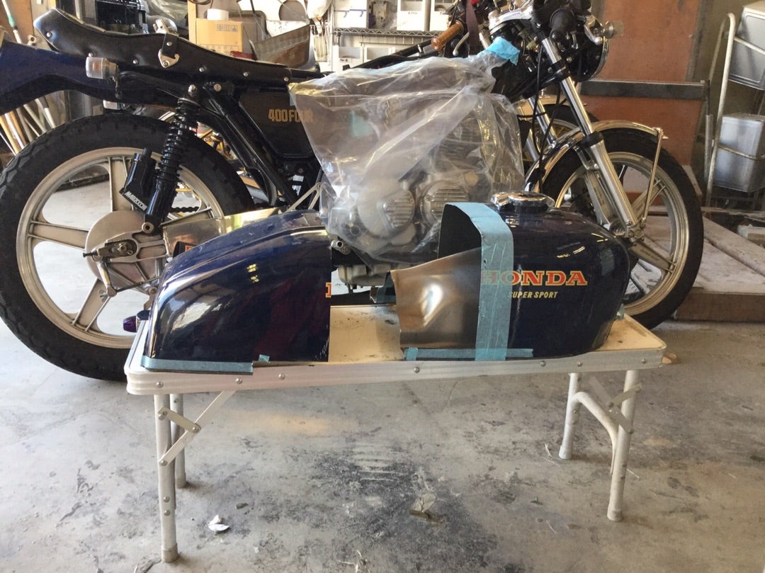 CB400four ロングタンク！ 唯一無二のカフェレーサーへ!!! | ノリト