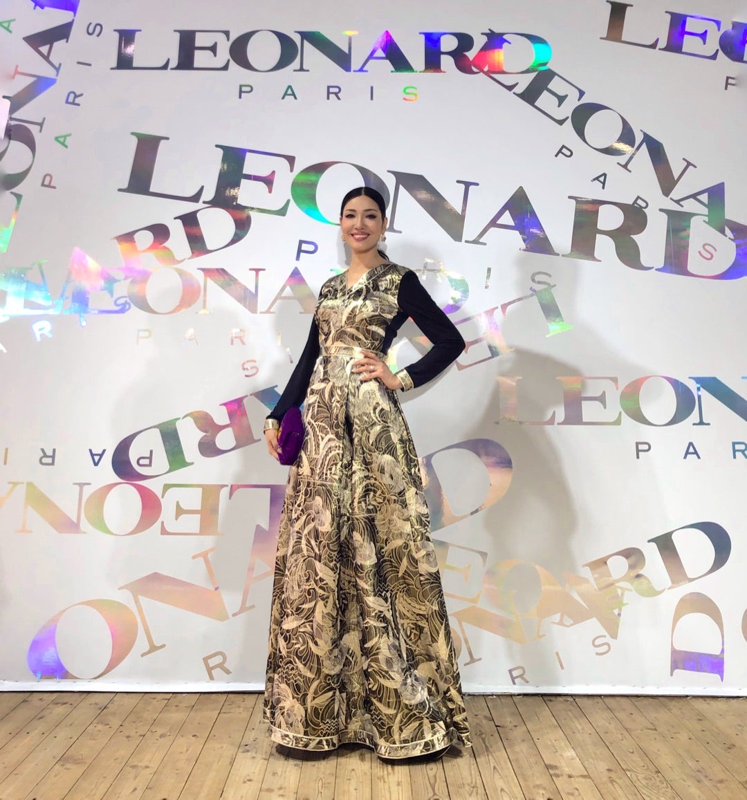 パリコレレポート2✳︎leonard〜レオナール 2点落札送料無料