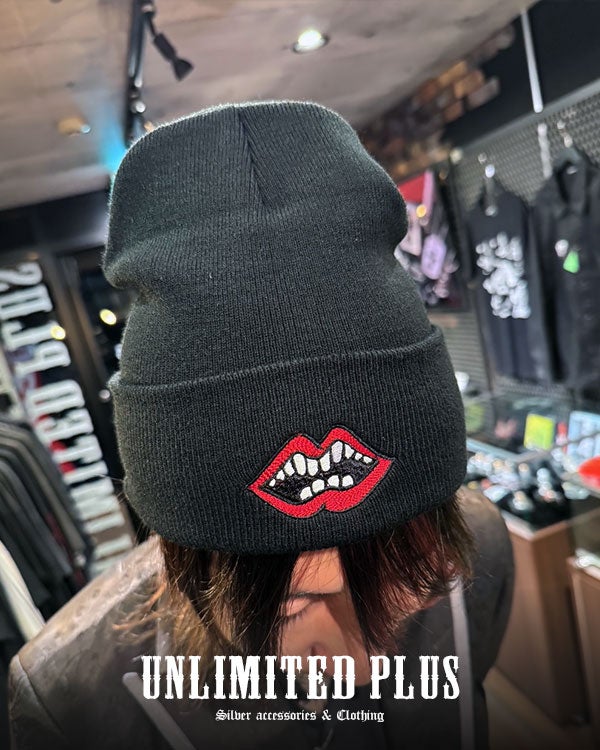 SOLD OUT！クロムハーツ ビーニー プロ フォールドオーバー ブラック