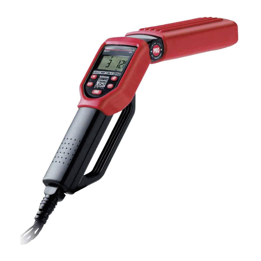 INNOVA 5568 - INNOVA Pro Digital Timing Light (DIS) Manual