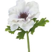 造花】YDM/フリルアネモネ ホワイトラベンダー/FA7073-W/L - 花材通販