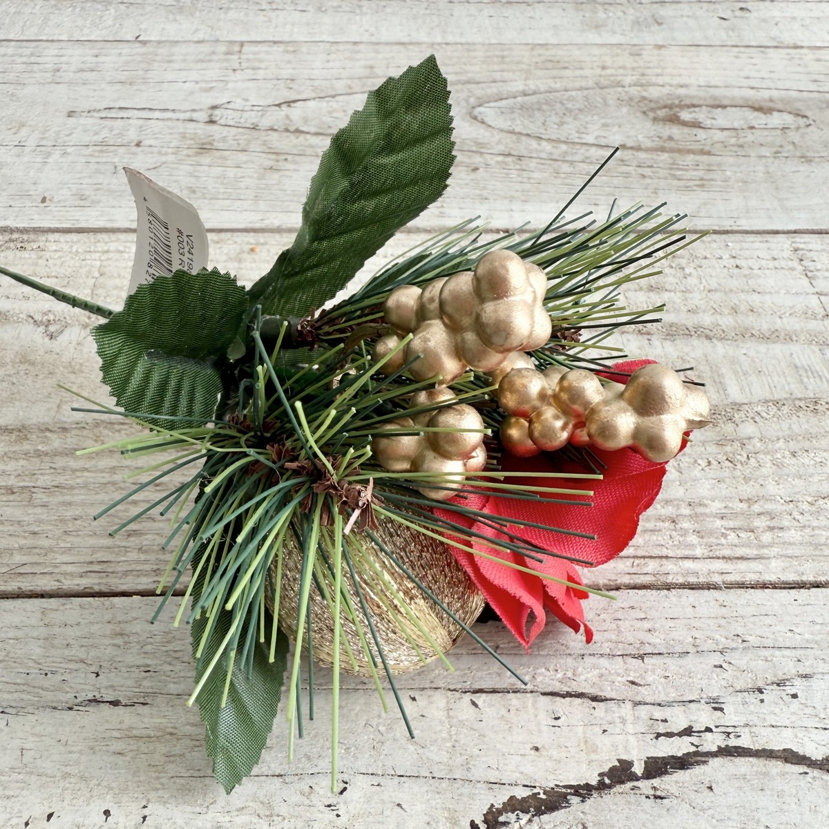 造花】ビダヤコム/正月椿ピック レッド/V24198-003R - 花材通販はなど