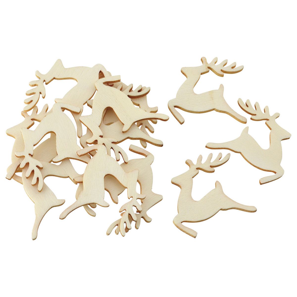 ウッドパーツ トナカイ JA39192/NA ナチュラル/25-3074-0 - 花材通販は