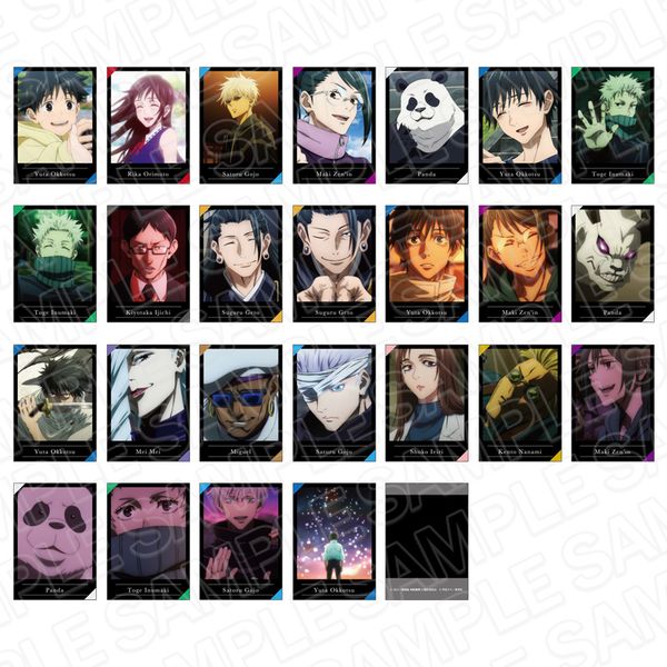 グッズ: 劇場版 呪術廻戦 0 インスタントフォト風ブロマイド